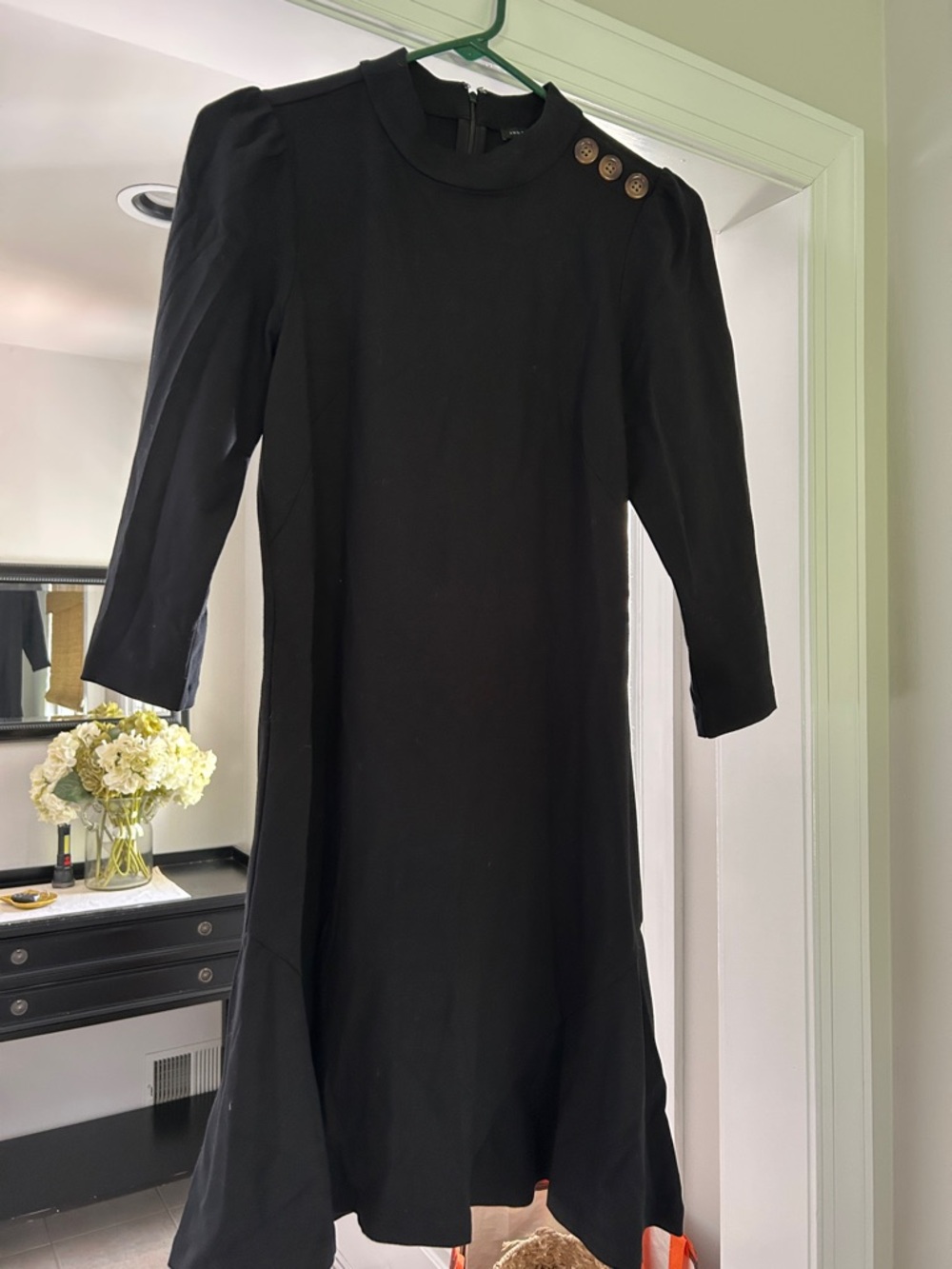 Ann Taylor - Black knee length dress.